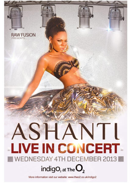 Ashanti at Indigo at the O2